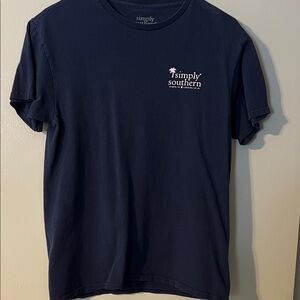 Simply Southern Dark Blue Tee